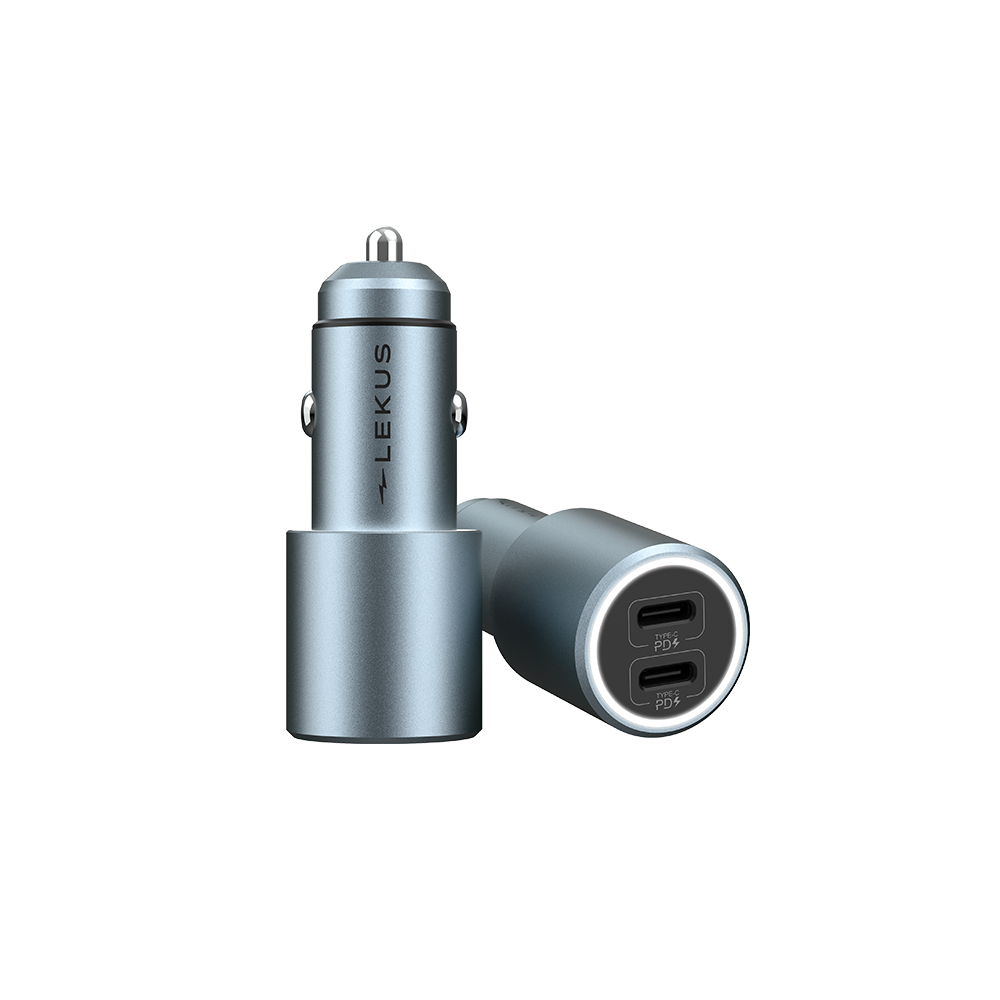 Cargador de Coche (Dual USB-C) 40W