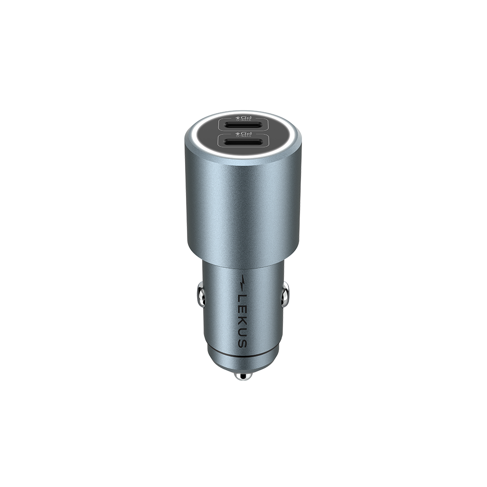 Cargador de Coche (Dual USB-C) 40W
