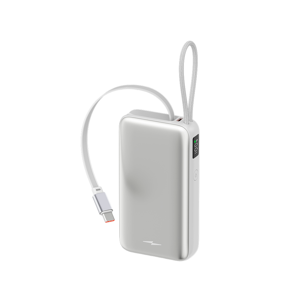 FreeVolt Go Batería Externa con cable retráctil 22.5W 10000mAh