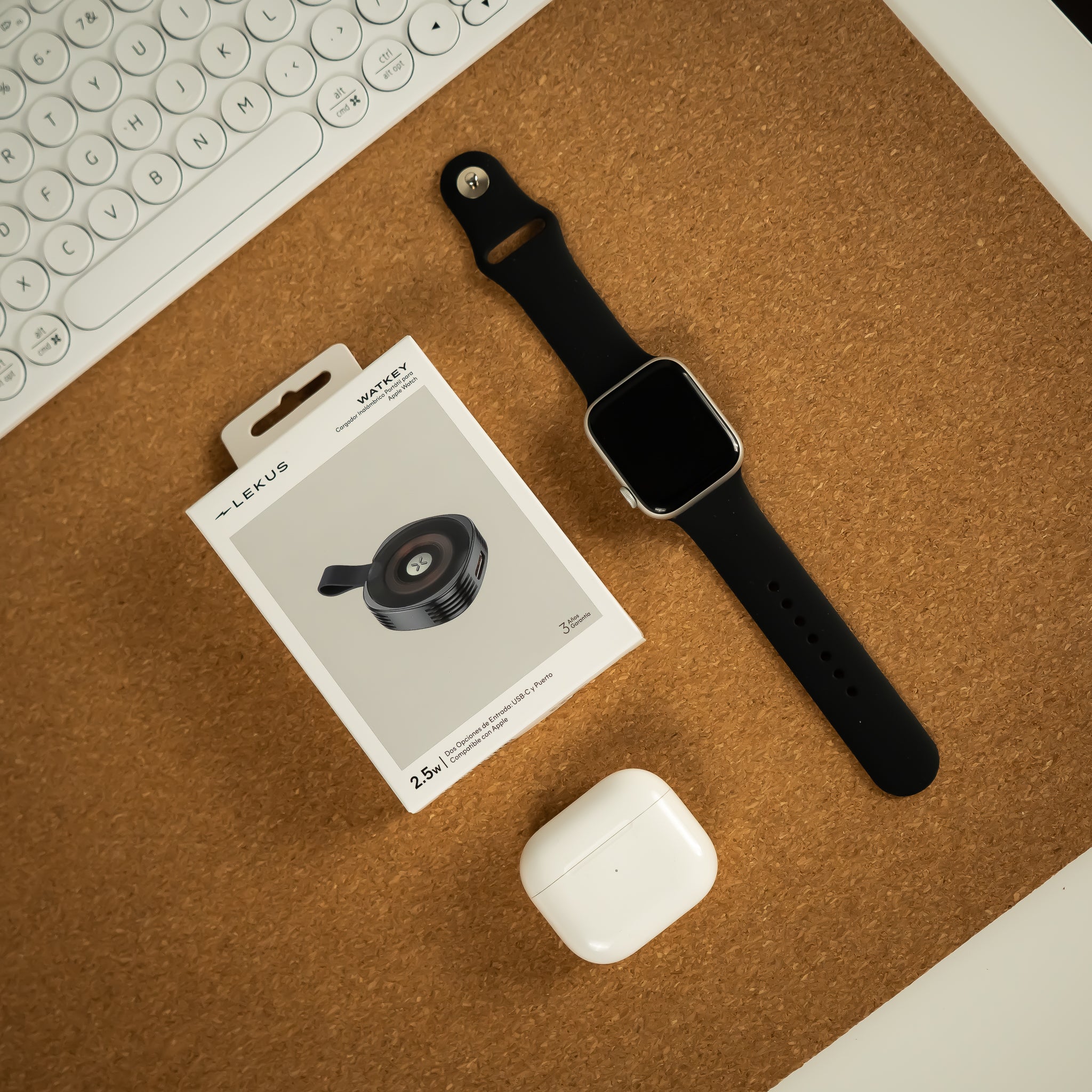 Watkey Cargador Magnetico para Apple Watch